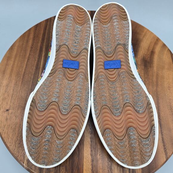 Keds x Rifle Paper Co Shoes Womens 11 Floral Double Decker Slip On Sneakers - Picture 8 of 8